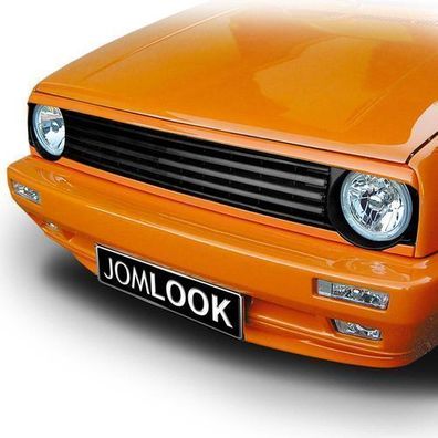 JOM Kühlergrill Kühlergitter für VW Golf 2 1983-1992 Schwarz 1tlg