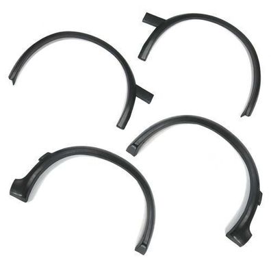 Radlaufverbreiterung Kotflügel für VW Golf 2 1987-1991 schwarz 4tlg