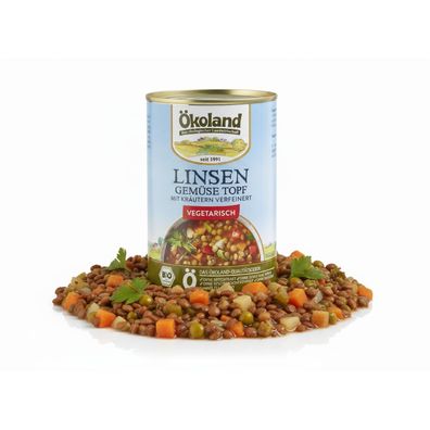 Ökoland Bio Linsensuppe - 6x400g - 2400.0g