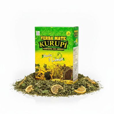 Kurupi Menta y Limón - Mate Tee aus Paraguay (500g)