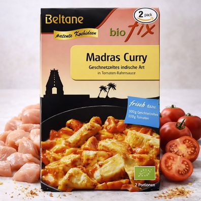 Beltane biofix Bio Madras Curry 2 Packungen - 39.4g