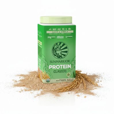 Sunwarrior natürliches Reisprotein - verschiedene Geschmäcker - 750g