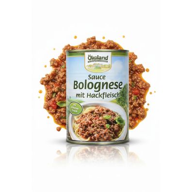 Ökoland Bio Sauce Bolognese - 400g Dose - 400.0g