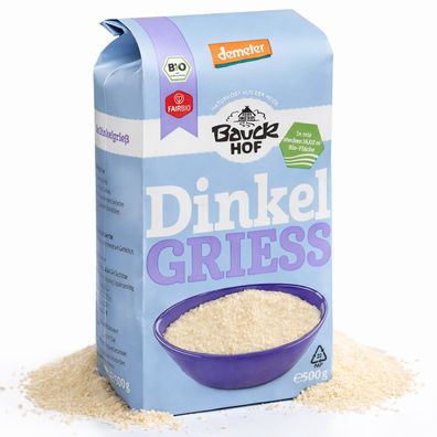 Bauckhof Bio Dinkel Vollgrieß 1 Beutel - 500.0g