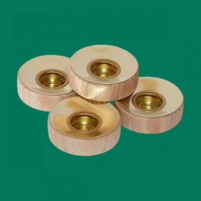 Zubehör Kerzeneinsatz für Teelichttüllen BxHxT 4x1x4cm NEU Lichterbogen