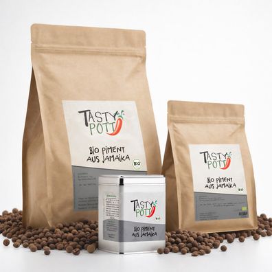 Tasty Pott Bio Piment ganz - in verschiedenen Größen