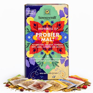 Sonnentor Bio Tee Probier mal! Happiness is - 96.0g
