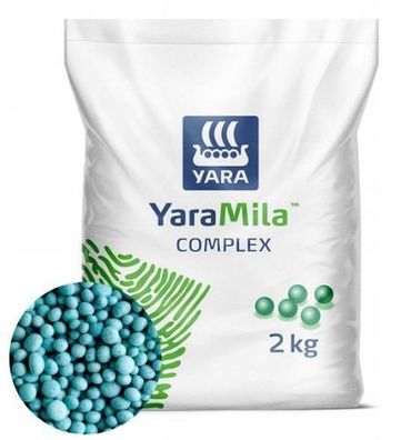 Yara Mila Blaudünger Spezial Volldünger Gartendünger NPK 12-11-18 Blau Korn 2kg