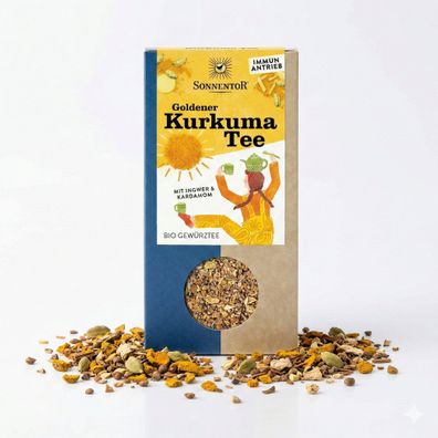 Sonnentor Bio Goldener Kurkuma Tee lose 120g