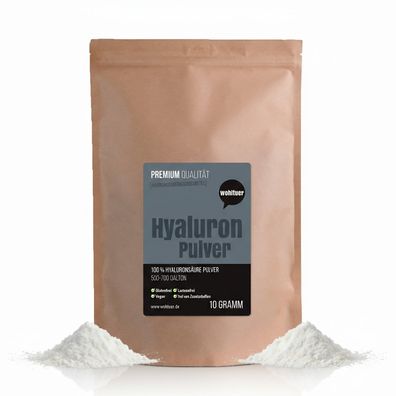 Wohltuer Premium Hyaluron Pulver - 10g