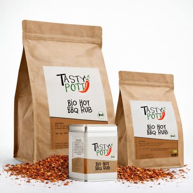Tasty Pott Bio Hot BBQ Rub - im Beutel