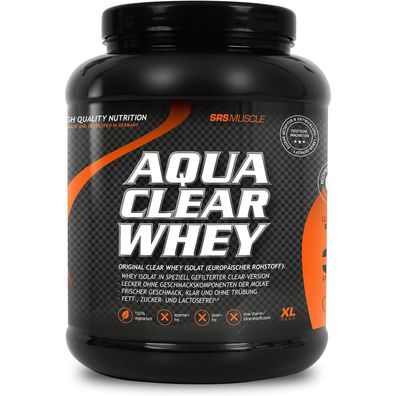 SRS Muscle - Aqua Clear Whey - verschiedene Geschmäcker 900g