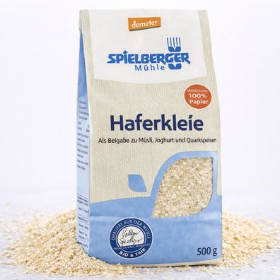 Spielberger Bio Haferkleie demeter - 500g Beutel
