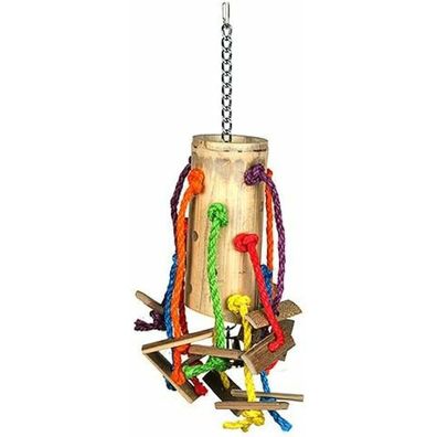 Happy Pet Puzzle Bamboo - Bird Toys - 48 X 24 X 24 Cm