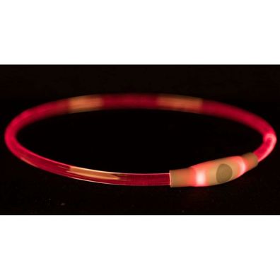 Trixie Dog Collar Usb Flash Light Luminous Rechargeable Multi