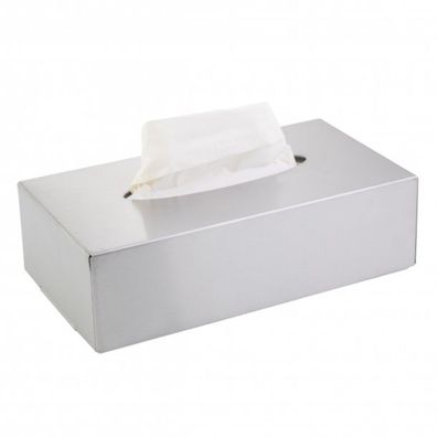 Papiertücherbox aus hochwertigem Edelstahl - Tuchspender zum Aufhängen & Aufstellen