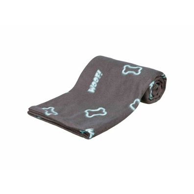Trixie 37185 Fleece Blanket Barney, 150 × 100 Cm, Taupe