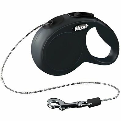 Hundeleine Flexi New Classic 8 m Schwarz Größe M