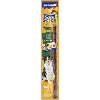 Vitakraft 230292 Hundesnacks Beef-Sticks Wild, 12g