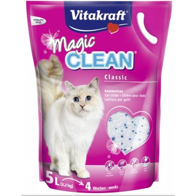 Vitakraft Katzenstreu Magic Clean, 1x 5L