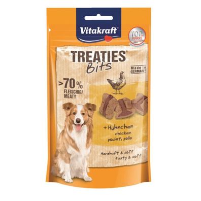 Vitakraft Hundesnack Treaties Bits, Hühnchen, 1x 120g