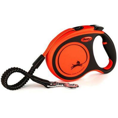 Hundeleine - Roll-Leine - Katzenleine - Xtreme L Tape 8m, Orange