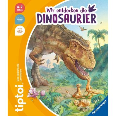 Ravensburger tiptoi Wir entdecken die Dinosaurier, Lernbuch