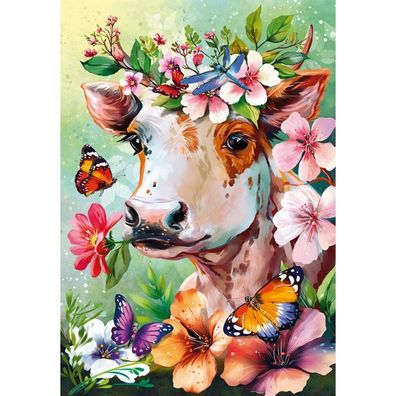 CHERRY PAZZI Puzzle Wow, eine Kuh! 500 Teile