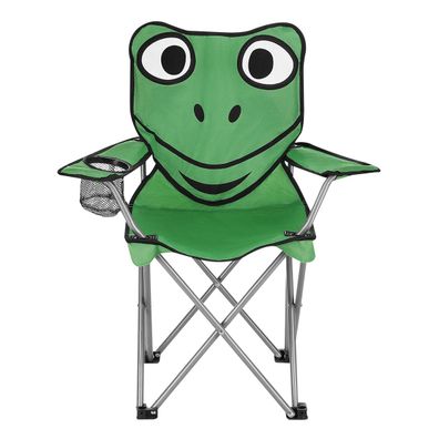 NILS FUN Campingstuhl für Kinder mit Becherhalter und Tragetasche für unterwegs