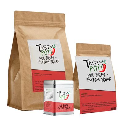 Tasty Pott Pul Biber extra scharf - im Beutel