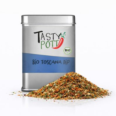 Tasty Pott Bio Toscana Dip - Gewürzmischung - 75g Dose