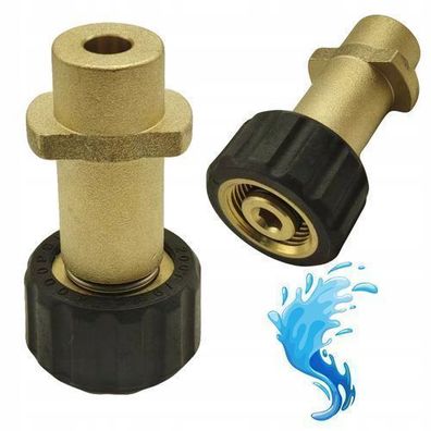 Rosfix Adapter 1/4 Zoll QC auf M22x1,5 – Ersatz für Kärcher K2–K7