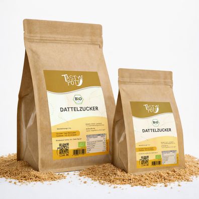 Tasty Pott Bio Dattelzucker - im Beutel