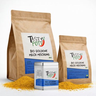 Tasty Pott Bio Goldene Milch Mischung - im Beutel