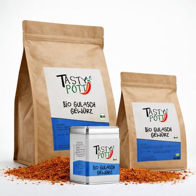 Tasty Pott Bio Gulasch Gewürz - im Beutel