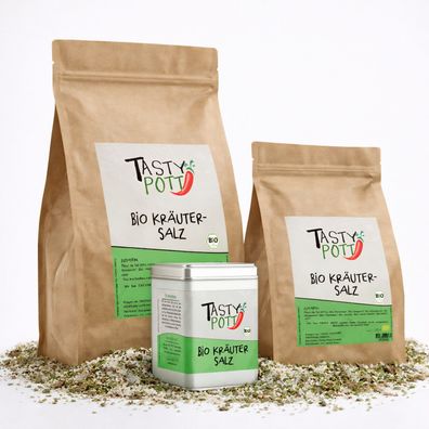 Tasty Pott Bio Kräutersalz - Kräutermischung - im Beutel
