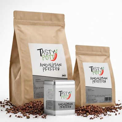 Tasty Pott Andaliman Pfeffer ganz - im Beutel