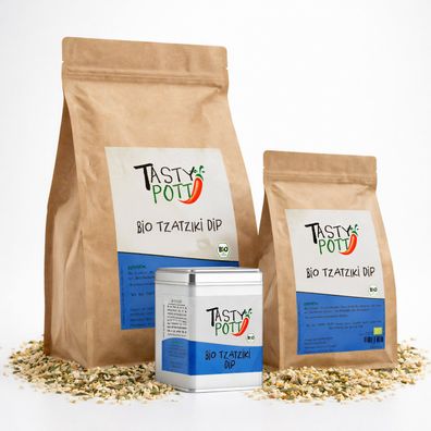 Tasty Pott Bio Tzatziki Dip Gewürzmischung - im Beutel