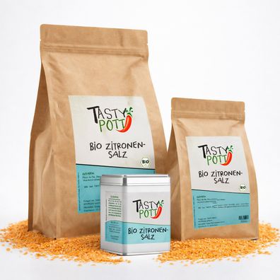 Tasty Pott Bio Zitronensalz - im Beutel