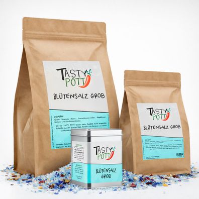 Tasty Pott Grobes Blütensalz - im Beutel