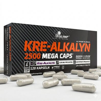 Olimp Kre-Alkalyn® 2500 Mega Caps - 120 Kapseln