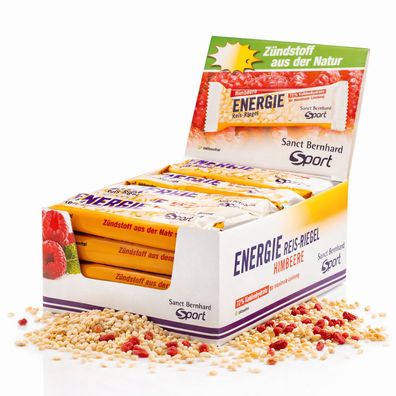 Sanct Bernhard SPORT Aktiv3 Energie Reis-Riegel 20x50g – verschiedene Geschmäcke