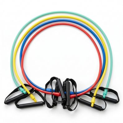 Dittmann BodyTube Gymnastikband mit Plastikgriffen - in unterschiedlichen Stärke