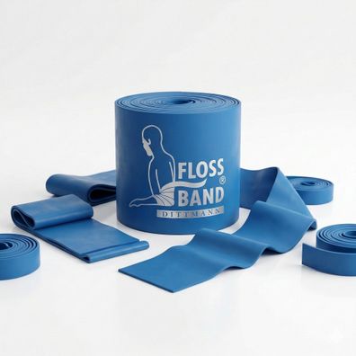 Dittmann Floss-Band® - blau oder schwarz Schwarz