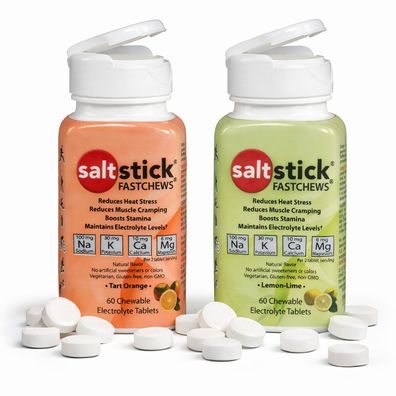 SaltStick Fast Chews Elektrolyt-Kautabletten - 96g (60 Kautabletten)