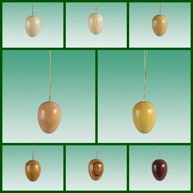 Osterdekoration Strauchbehang Ostereier 8tlg. HxT 3x2cm NEU Osterdeko Osterhasenf