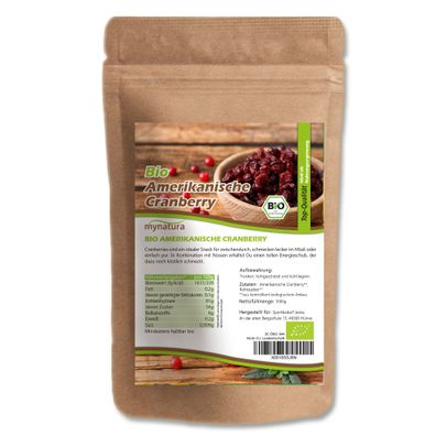 Mynatura Amerikanische Cranberrys - 1000g