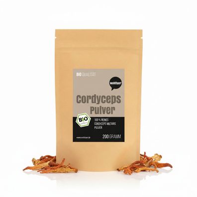 Wohltuer Bio Cordyceps Pulver Vitalpilz (200g)