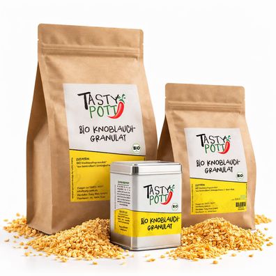 Tasty Pott Bio Knoblauchgranulat - im Beutel