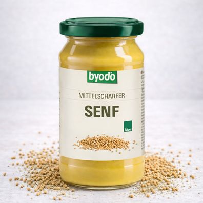Byodo Bio Mittelscharfer Senf (200 g)